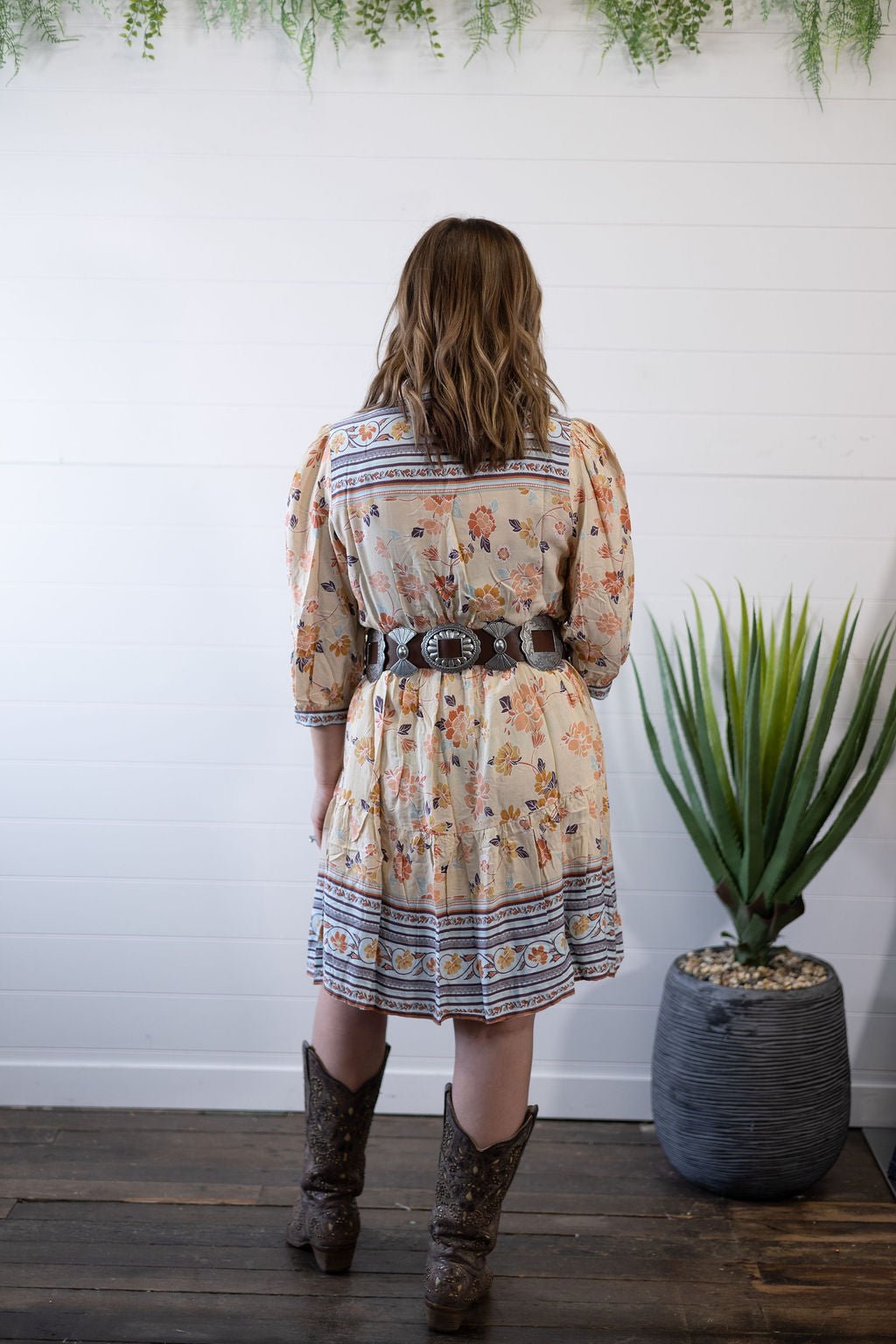 Boho A-Line Dress