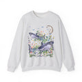 Boho Floral Shark Sweatshirt
