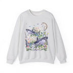 Boho Floral Shark Sweatshirt