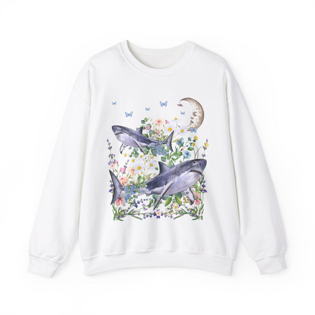 Boho Floral Shark Sweatshirt