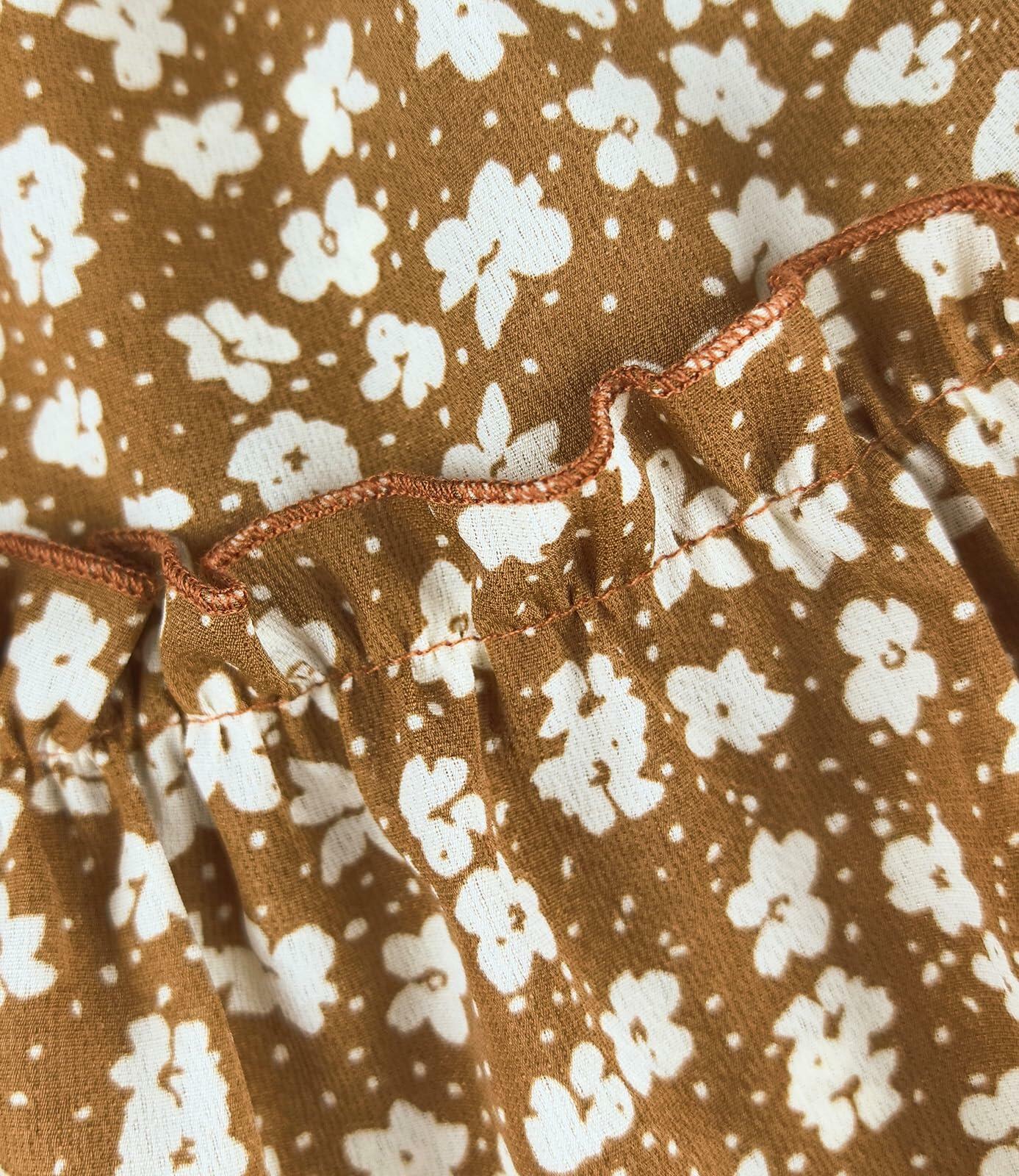 Women's Summer High Waist Drawstring Mini Skirt Casual Flowy Boho Size L